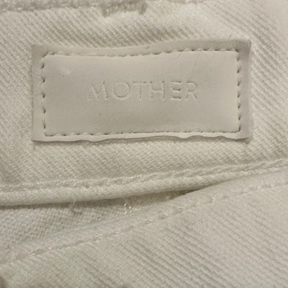 MOTHER Men's Off-White Skinny Jeans - Picture 2 of 7